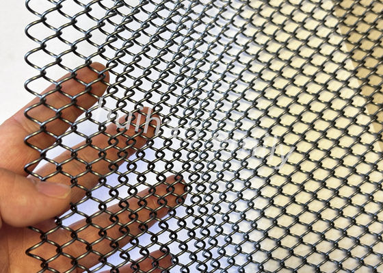 1.2mm Wire Aluminum Metal Mesh Drapery For Restaurant Decoration