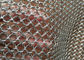 AISI 304 316 Metal Mesh Drapery 1.2mm Wire 10mm For Space Divider / Sun Screen