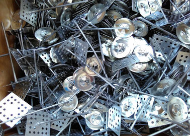 Steel Perforated Base  Insulation Pins Fix Insulation Rough Surface12Ga Dia 63.5mm