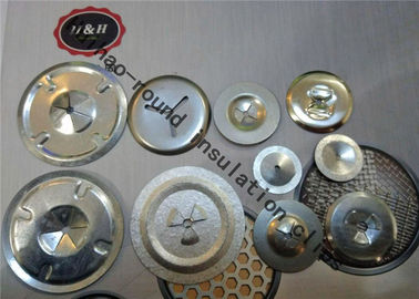 38mm Diameter Round Self Locking Washer For Perforated Base Insulaton Fasteners