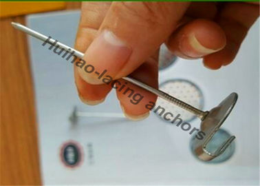 22 Mm 30 Mm Hook Head Galvanized Steel Lacing Anchors Insulation Pins