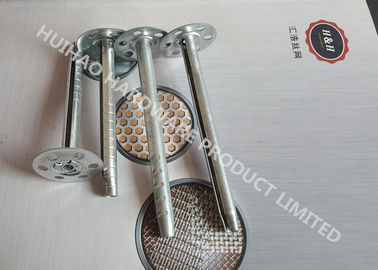 Galvanized Steel Insulation anchor Pins For Mineral Wool Wall Inaulation Board