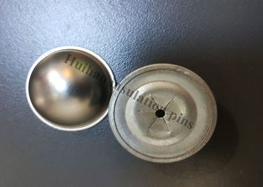 Custom Stainless Steel Self Locking Dome Cap Washer For Insualtion Pin 22mm Dia