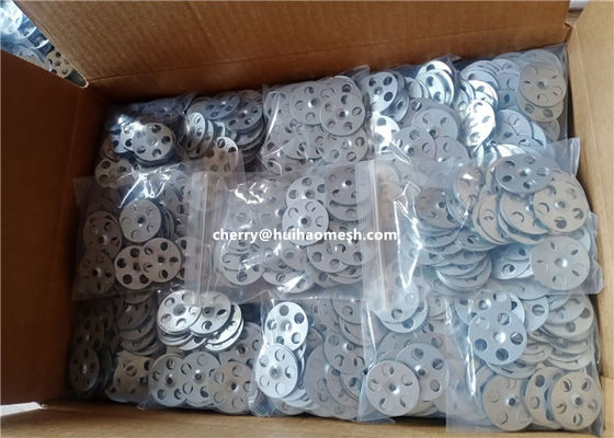 Underfloor Heating Insulation Metal Fixing Washers 36mm - 100 PK