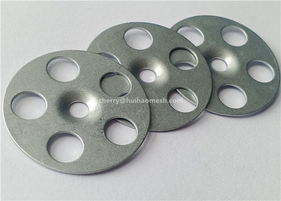 Underfloor Heating Insulation Metal Fixing Washers 36mm - 100 PK