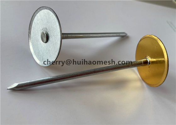 10 Gauge HVAC Ducting Insulation Weld Pins For Duct Wrap Or Duct Liner Fastening Works