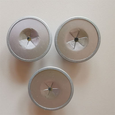 Galvanized Steel 28 Mm Dome Cap Washers To Fix 3 Mm Nails