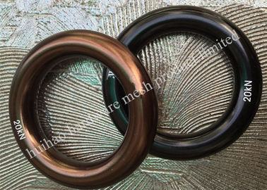 45mm Diameter Aluminium Alloy Round Ring For Safety Belt Accessories