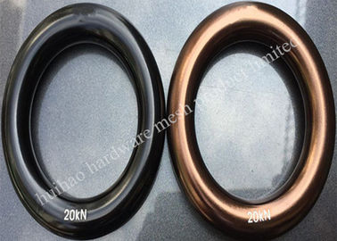 45mm Diameter Aluminium Alloy Round Ring For Safety Belt Accessories