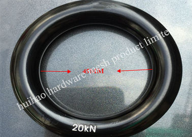 45mm Diameter Aluminium Alloy Round Ring For Safety Belt Accessories