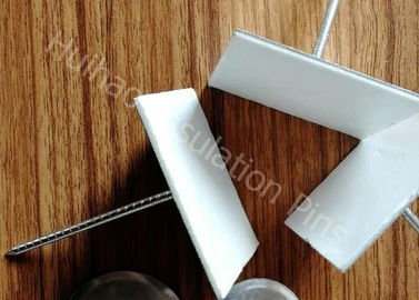 Galvanized Steel Self Adhesive Insulation Fixing Pins For Insulation Materials