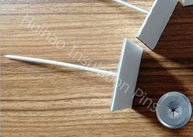 203mm Length Aluminum Self Adhesive Insulation Pins Used For Duct Connector