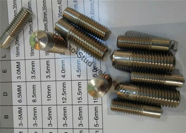 M6-M24 Arc Welding Type Stainless Steel Weld Stud With Full Imperial Threads