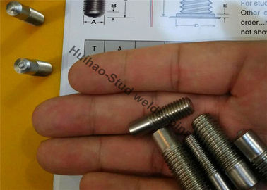 Stainless Steel Partial Thread ARC Welding Studs With A Pitch Diameter Weld Base