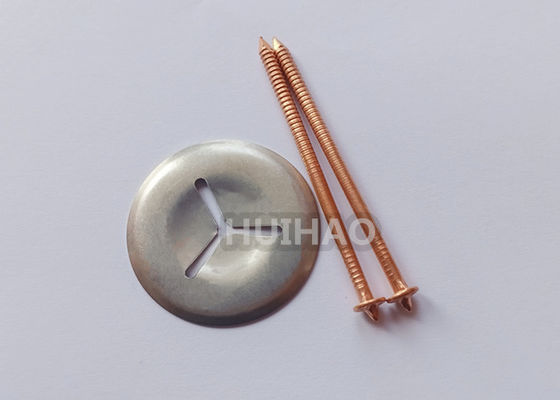 3x65mm Insulation Fastener CD Weld Stud Pins With Copper Coated