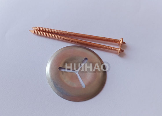 3x65mm Insulation Fastener CD Weld Stud Pins With Copper Coated