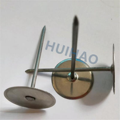 2.7 X 70 Mm Capped Insulation Weld Pins With Bevel Edge Washer