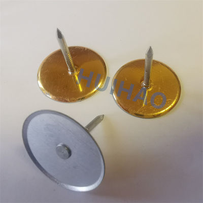 Cup Head Insulation Welded Pins With 30 Mm Round Base For HVAC Duct Insulation