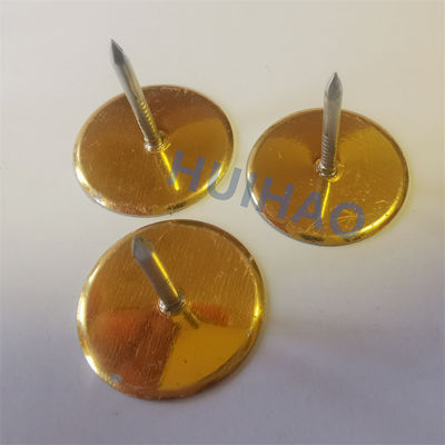 12ga X 1 1/2 '' Cup Head Weld Pins With 30 Mm Insulated Head