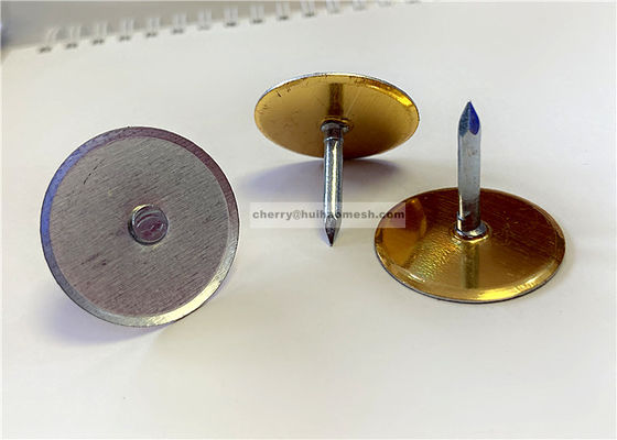 2&quot; Capacitor Discharge Cup Head Weld Pin With Insulated Paper Washer For Thermal And Acoustical Insulation