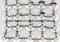 Ring Dia 1.0 x 20mm S Hook Metal Mesh Drapery with Flat Wire For Ceiling Treatments
