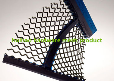 Heavy Duty Poly Ripple Self Cleaning Screen Mesh Fit Sand & Gravel Quarry