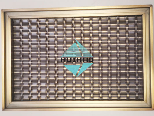 Customizable Copper Wire Mesh for Elevator Cladding