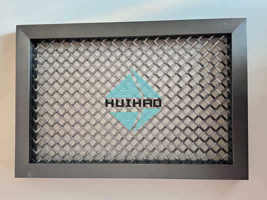 Decorative Antique Plated Finish Metal Mesh Panel for Cabinet Door Insert