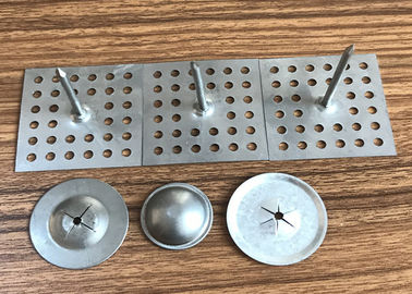 2.7mm Dia 160mm L Square Perforated Base Insulation Pins Used For HAVC System