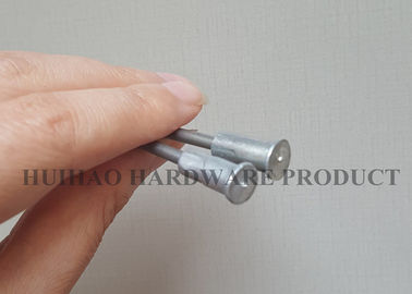 Ship-building BIMetallic Stud Welding pins With Aluminum Weld Head 6mm Dia 140mm