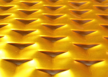 Triangular Hole Aluminum Expanded Mesh For Sound Absorption