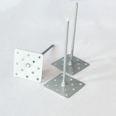 1&quot; Perforated Tape GI Steel Insulation Anchor Pins with Soft  Annealed Wire Nail
