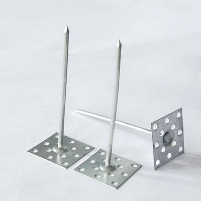 1&quot; Perforated Tape GI Steel Insulation Anchor Pins with Soft  Annealed Wire Nail