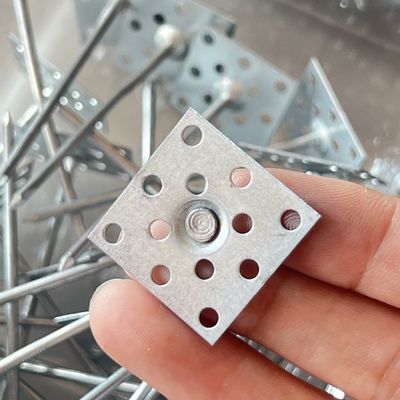 1&quot; Perforated Tape GI Steel Insulation Anchor Pins with Soft  Annealed Wire Nail