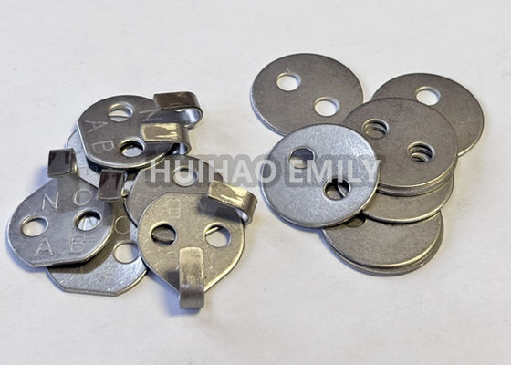 Ss304 Lacing Anchor Hooks Washers For Thermal Insulation Jackets