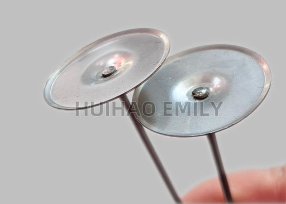 14GA Insulation Jackets Stainless Steel Quilting Pins With Self Locking Washer