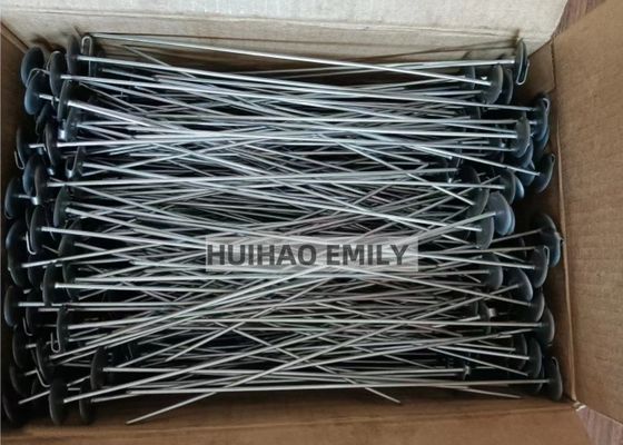 Removable Blanket Insulation Anchor Pin Nails With Self Locking Washer