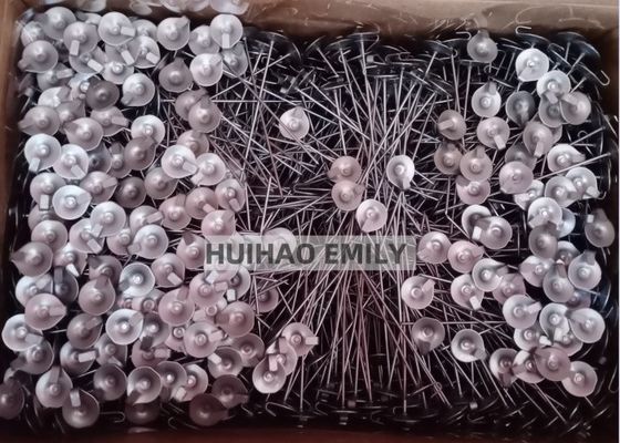 14 Ga Stainless Steel 304 Lacing Anchors Pins For Thermal Insulation Jackets