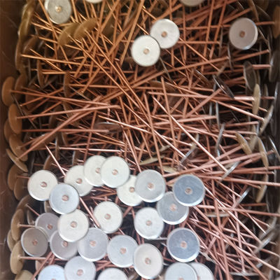 12 Ga X 38 Mm Insulation Cupped Head Weld Pins For HVAC Insulation