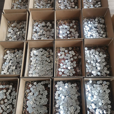 Galvanized Steel Self Sealing Pins With Cup Head Base For HVAC Insulation