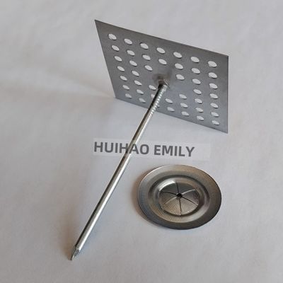 2-1/2 Inch Galvanized Steel Spindle Type Insulation Hangers For Soundproofing