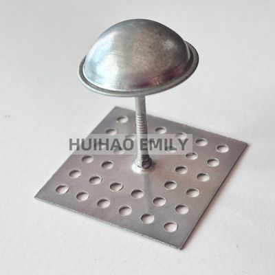 2-1/2 Inch Galvanized Steel Spindle Type Insulation Hangers For Soundproofing