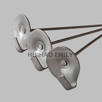 14 Gauge mild Steel Lacing Anchors for Heated Removable Insulation Covers