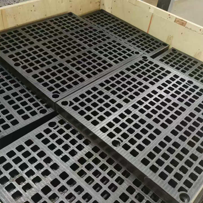 Module Deck Media Rubber Vibrating Screen Sieve Plate Fit Frequency Screens