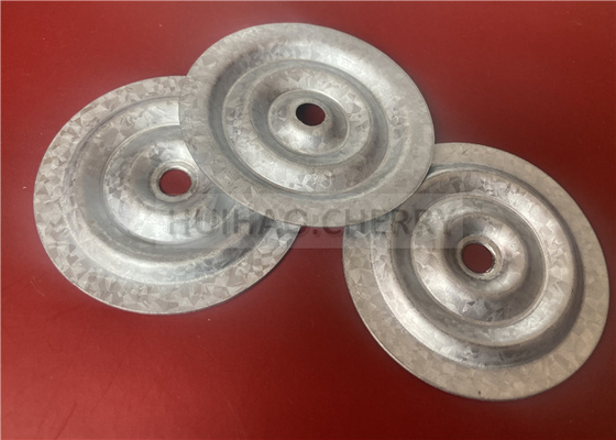 Galvanized Steel 30mm Insulation Fastening Plates For Attaching Insulation And Cover Boards