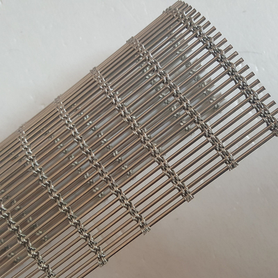 Aisi 304 Cable Wire Mesh Drapery 4000 Mm Width
