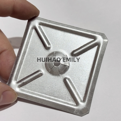 2-1/2" Mild Steel Square Insulation Self Locking Washer For Fixing Insualtion Fasteners