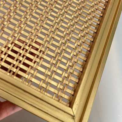 Stainless Steel Woven Decorative Wire Mesh For Space Dividers & Displays