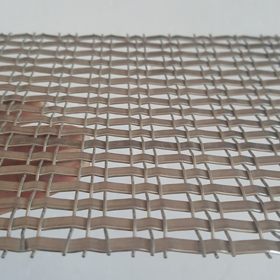 Stainless Steel Woven Decorative Wire Mesh For Space Dividers & Displays