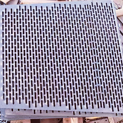 Crimped Type Self Cleaning Screen Mesh For Pig Flooring with 10x50 Mm Aperture
